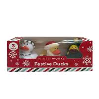 Christmas Ducks: Pack of 3