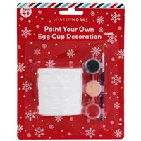 Paint Your Own Santa Egg Cup - WinterWorks - Christmas Craft Activities - Seasonal Craft - Art & Craft Supplies