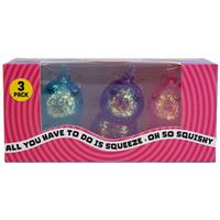Glitter Unicorn Sugar Squishies: Pack of 3