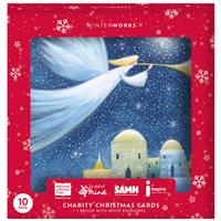 Charity Angel Christmas Cards: Pack of 10