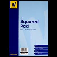 Works Essentials A4 Squared Pad