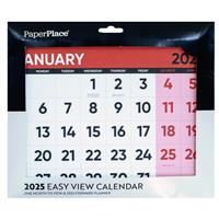 2025 Month to View Easy View Calendar - Calendar & Pen Set - 2025 Calendar Set