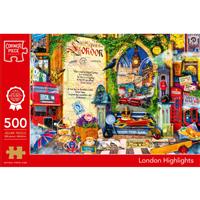 London Highlights 500 Piece Jigsaw Puzzle
