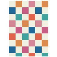 A4 Flexi Checkerboard Notebook