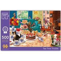Tea Time Trouble 500 Piece Jigsaw Puzzle