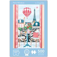 Paris Window by Simply Katy 500 Piece Jigsaw Puzzle