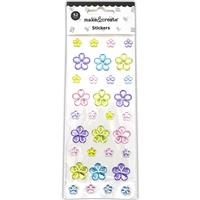 Flower Gem Stickers