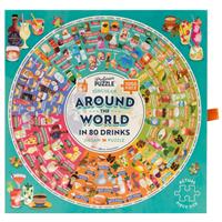 Around The World In 80 Drinks 1000 Piece Jigsaw Puzzle - Puzzle Professor - Jigsaw Puzzles - Toys & Games