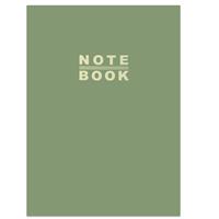 B5 Flexi Khaki Notebook - Green - Notebooks - Stationery Supplies