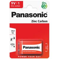 Panasonic Zinc 9V 6F22 Battery - Batteries - Stationery Supplies