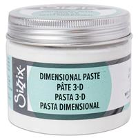 Sizzix Effectz: White Dimensional Paste - 150ml - Craft Primer - Craft Embellishments