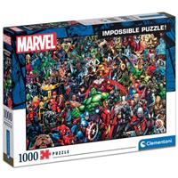 Marvel 1000 Piece Impossible Jigsaw Puzzle - Clementoni - Jigsaw Puzzles - Toys & Games