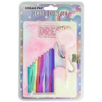 Dream Pop Unicorn Fluffy A5 Secret Diary Set