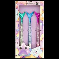 Dream Pop Mermaid Tails Pens: Pack of 3