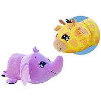 Flip a Zoo Mushmillows Plush: Emi Elephant to Jazzy Giraffe - 38cm - Teddies - Toys & Games