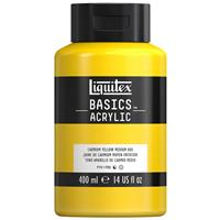 Liquitex Basics Acrylic Paint 400ml: Cadmium Yellow Medium Hue