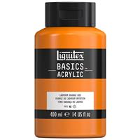 Liquitex Basics Acrylic Paint 400ml: Cadmium Orange Hue