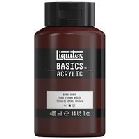 Liquitex Basics Acrylic Paint 400ml: Burnt Umber