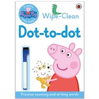 Peppa Pig: Dot-To-Dot Wipe-Clean Book