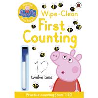 Peppa Pig: First Counting Wipe-Clean Book