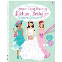 Sticker Dolly Dressing Fashion Designer: Wedding Collection- Sticker Book - Usborne Publishing - Kid's Activity Books (Paperback)