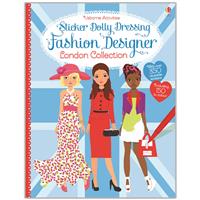 Sticker Dolly Dressing Fashion Designer London Collection- Sticker Book - Usborne Publishing - Kid's Activity Books (Paperback)