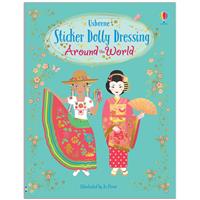 Sticker Dolly Dressing: Around the World- Sticker Book - Usborne Publishing - Kid's Activity Books (Paperback)