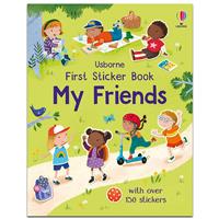 First Sticker Books: My Friends - Usborne Publishing - Kid's Activity Books (Paperback)