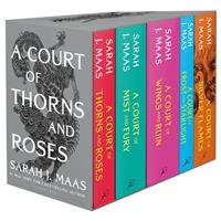 A Court of Thorns and Roses: 5 Book Box Set by Sarah J. Maas - Fantasy Fiction Books (Box Set)