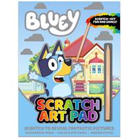 Bluey Scratch Art Pad