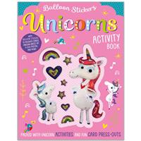 Balloon Stickers Unicorns Activity Book