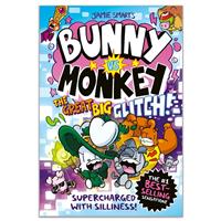 Bunny vs Monkey: The Great Big Glitch By Jamie Smart - Children's Fiction Books (Hardback)