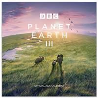 2025 Official BBC Planet Earth 3 Calendar - Nature Calendar & Diaries -2025 Wall Calendar