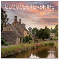 2025 Gloucestershire 16 Month Calendar - City Calendar & Diaries - 2025 Wall Calendar