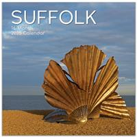 2025 Suffolk 16 Month Calendar - City Calendar & Diaries - 2025 Wall Calendar