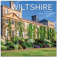 2025 Wiltshire 16 Month Calendar - City Calendar & Diaries - 2025 Wall Calendar