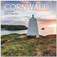 2025 Cornwall 16 Month Calendar - City Calendar & Diaries - 2025 Wall Calendar