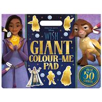 Disney Wish: Giant Colour Me Pad - Walt Disney - Kids Activity Books (Paperback)