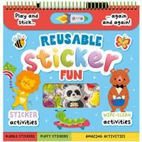 Reusable Sticker Fun - Igloo Books - Kid's Activity Books (Paperback)