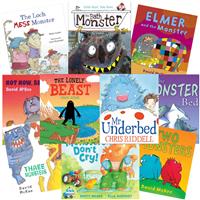 A Bundle of Monsters: 10 Kids Picture Book Bundle - Picture Books - Children's Book Collections (Paperback Bundle)