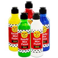 Ready Mixed Paint Bundle - 5 Piece Set - Ready Mixed Paint - Art Supplies