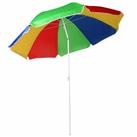 Multi Coloured Parasol With Uv Protection