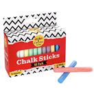 Assorted Colour Chalks: Pack Of 48