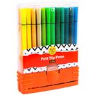 Coloured Felt Pens - Pack Of 36