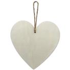 Wooden Craft Heart: 20.4Cm X 19Cm