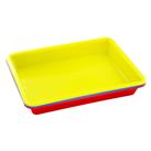 Coloured Plastic Craft Trays: Pack Of 3