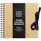 Create Your Own Kraft Scrapbook - 8 X 8 Inches