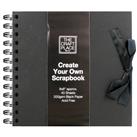 Create Your Own Black Scrapbook - 8 X 8 Inches