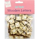 Wooden Letter Tiles - Pack Of 114