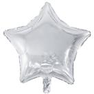 19 Inch Silver Star Helium Balloon